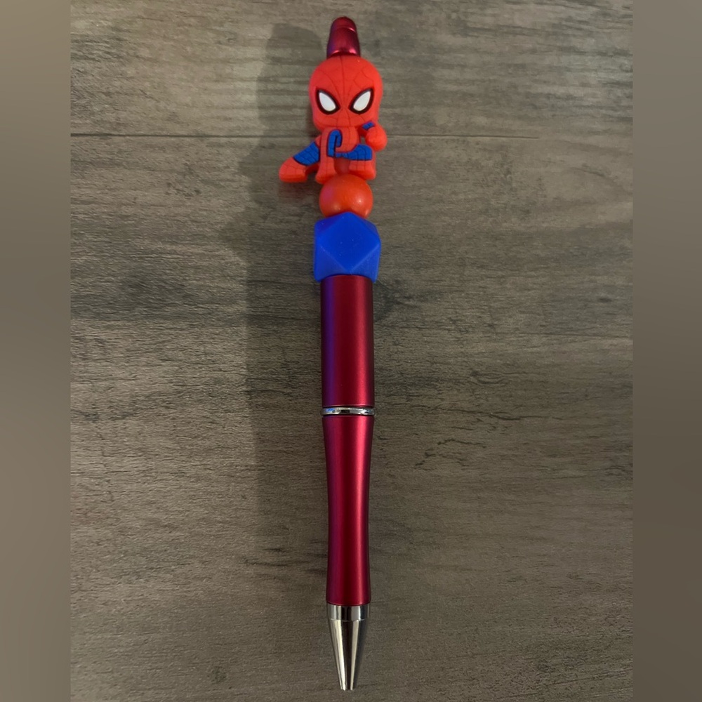Spider-Man beaded focal pen - Picture 2 of 4